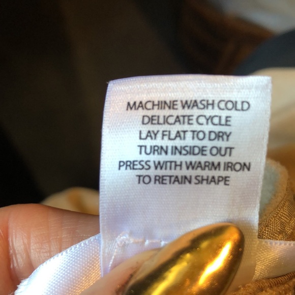 White House black market ultrasuede camel color swing midi skirt flare bottom 2 - Picture 9 of 9